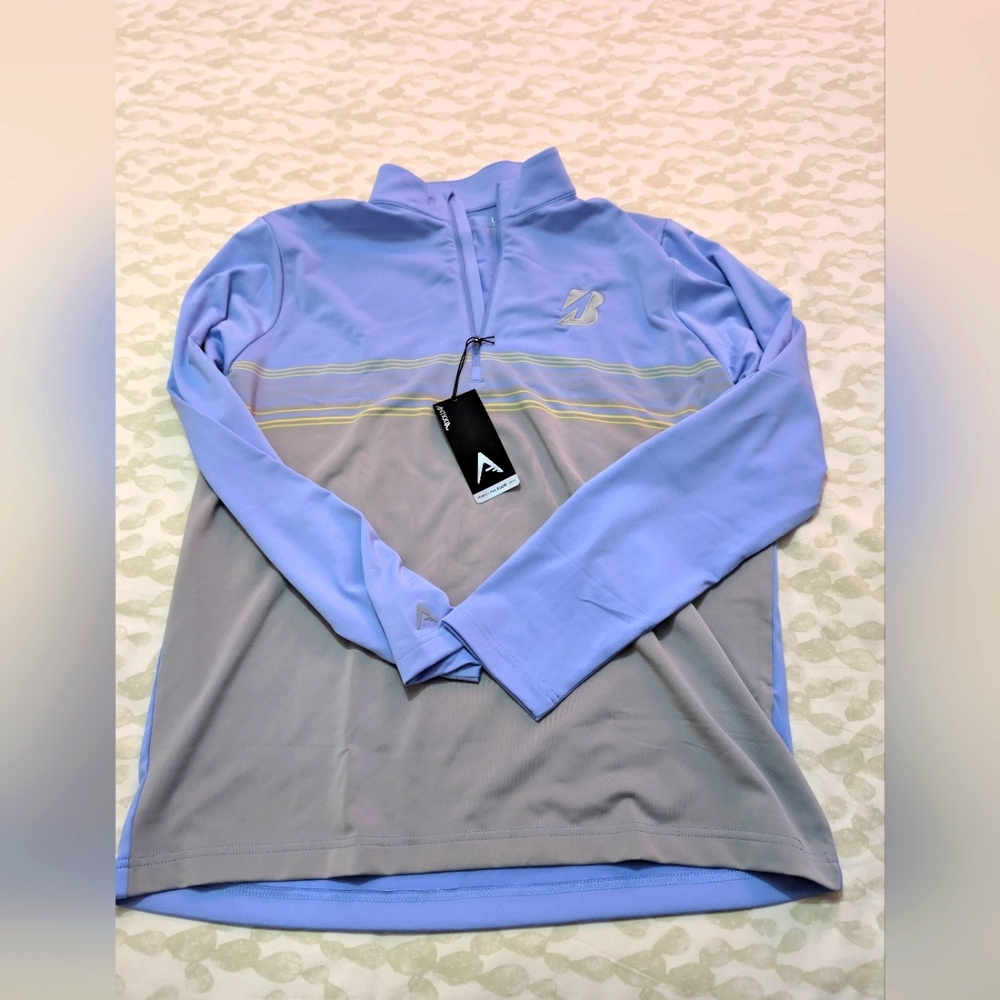 Men's antigua gold shirt